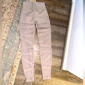 Lululemon leggings with mesh details
